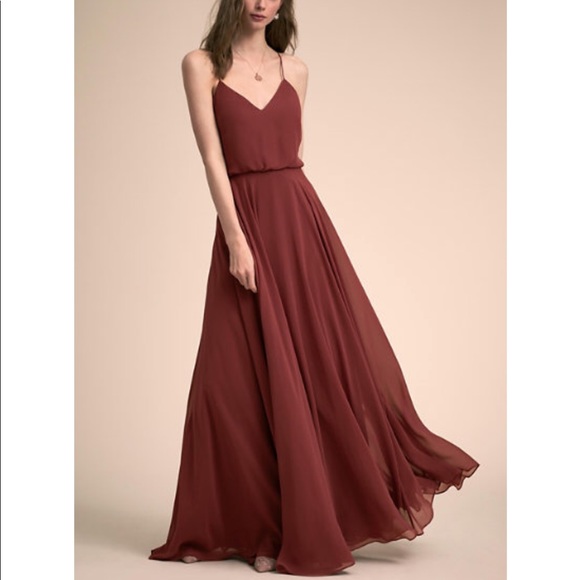 Jenny Yoo Dresses & Skirts - Jenny Yoo Inesse Gown Cinnamon Rose size 16